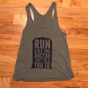 Dr. Who Tardis Running Tank Top